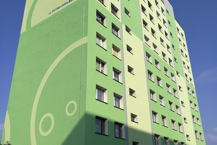 Tetmajera 12 remont dźwigu osobowego kl. 1